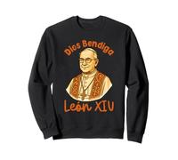 Dios Bendiga Papa León XIV en español Dios bendiga al Papa León XIV Sudadera