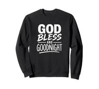 Dios Bendiga y Buenas Noches, oraciones de Buenas Noches, oraciones por la Noche Sudadera