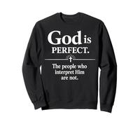 Dios Cita de fe Cristiana Sudadera