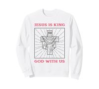 Dios con Nosotros (Jesus Cross Graphic) Sudadera
