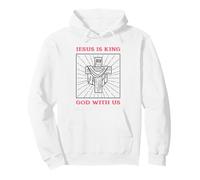Dios con Nosotros (Jesus Cross Graphic) Sudadera con Capucha