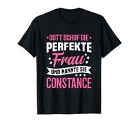Dios creó a la Mujer llamó Constance Camiseta