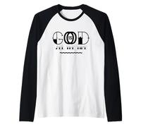 Dios cristiano es bueno todo el tiempo Camiseta Manga Raglan