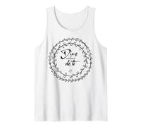 Dios cuidará de ti, No Pierdas la fe no Dejes de Creer Camiseta sin Mangas