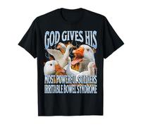 Dios da intestino irritable divertido ganso meme Bootleg Y2K Camiseta