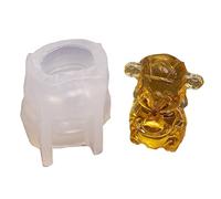 Dios de la fortuna UV cristal epoxi molde de resina hecha a mano kit de prueba de silicona de resina