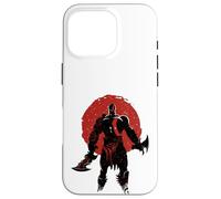 Dios de la Guerra/Hacha de Batalla/Tatuaje de Cicatriz Carcasa para iPhone 16 Pro