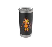 Dios de la guerra vikingo Tyr Vaso térmico de acero inoxidable de doble pared