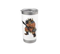Dios de la mitología celta - Arawn Vaso térmico de acero inoxidable de doble pared