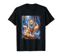 Dios de la mitología japonesa Kitsune Inari Okami dios del zorro de arroz Camiseta