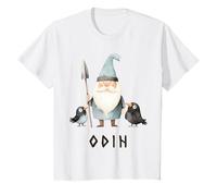 Dios de la mitología nórdica Odin Viking niños niñas Camiseta