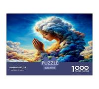 Dios de la Nube Puzzle 1000 Piezas, Juego Educativo, Desafío, Clásicos para Adultos Y Niños A Partir De 12 Años Imposible Rompecabezas - Obra De Arte 70x50cm/1000pcs