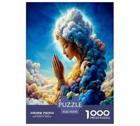 Dios de la Nube Puzzle De 1000 Piezas, Juego Educativo, Desafío, Clásicos para Adultos Y Niños A Partir De 12 Años Un Rompecabezas Desafiante - Obra De Arte 70x50cm/1000pcs