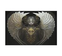 Dios de la Oscuridad Puzzle de Madera 1000 Piezas para Adultos Y Niños Puzzles Imposible, Juego De Paciencia Colorido, De 12 Años (75×50cm)