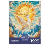 Dios del Ciervo Puzzle Imposible,desafío for Adults Animales Juego EduGatoivo 1000 Piezas Obra De artee De Juego De para Adultos, Regalos A Parteir De 14 Años 38x26cm/1000pcs