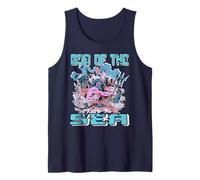 Dios del Mar Tridente Mito Griego Poder Antiguo Camiseta sin Mangas