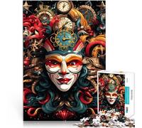 Dios del Tiempo Puzzle de 1000 Piezas para Adultos Ayuda al Cerebro a ejercitar Juguetes adictivos para Cultivar la Paciencia. Obra de Arte 38x26cm