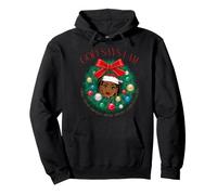 Dios Dice Que Soy único elegido Precioso Especial Encantador perdonado Sudadera con Capucha