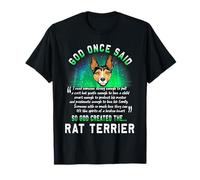 Dios Dijo una Vez Que Dios creó al Amante de los Cachorros Camiseta