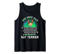 Dios Dijo una Vez Que Dios creó al Amante de los Cachorros Camiseta sin Mangas