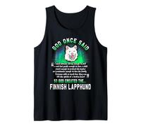 Dios Dijo una Vez Que Dios creó al Amante de los Perros Camiseta sin Mangas
