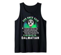 Dios Dijo una Vez Que Dios creó al Amante de los Perros Camiseta sin Mangas