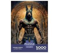 Dios Egipcio Antiguo 1000 Piezas Adultos Puzzle Niños Regalo DecoracióN Familiar Creativo Regalo 52x38cm/1000pcs