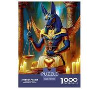 Dios Egipcio Antiguo 1000 Piezas Adultos Puzzle Niños Regalo DecoracióN Familiar Creativo Regalo Juego Desafiante 70x50cm/1000pcs