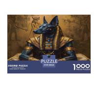 Dios Egipcio Antiguo Diseño De Encaje Sólido Excelente Idea De Regalo para Amantes De Puzzles, Amigos Y Familia En Cualquier Ocasión 38x26cm/1000pcs
