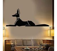 Dios Egipcio Antiguo Egipto Vinilo Pared Calcomanía Hogar Sala De Estar Etiqueta De La Pared Art Deco Mural Extraíble Etiqueta De La Pared58X24Cm