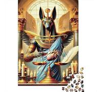 Dios Egipcio Antiguo Puzzle De 1000 Trozos Papel Grueso Apasionados De Los Noche De Juegos En Familia Ocio En Casa Actividad Vinculación 38x26cm/1000pcs
