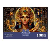 Dios Egipcio antiguodess Estructura Sólida Hobby En Interior Ideal, Ayuda A Mejorar Foco, Paciencia Y Coordinación 52x38cm/1000pcs