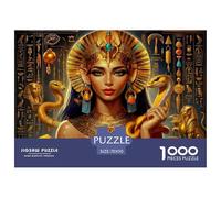 Dios Egipcio antiguodess Piezas De Cartón Resistentes Ideal para Entrenar Pensamiento Lógico, Memoria Y Concentración En El Ocio 70x50cm/1000pcs