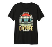 Dios eligió a Algunos de los Abogados Inteligentes de Divorcio Camiseta Premium