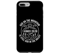 Dios En La Montaña Boho Line Art Christian Carcasa para iPhone 7 Plus/8 Plus