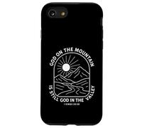 Dios en la montaña sigue siendo Dios en el valle cristiano Carcasa para iPhone SE (2020) / 7 / 8