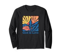 Dios es Amor Biblia Fe Cristianismo Jesús Manga Larga