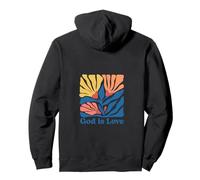 Dios es Amor Biblia Fe Cristianismo Jesús Sudadera con Capucha