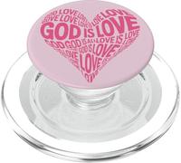 Dios es Amor corazón día de San Valentín PopSockets PopGrip para MagSafe