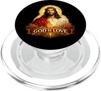 Dios es Amor - Jesús Cristiano PopSockets PopGrip para MagSafe