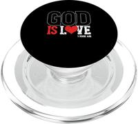 Dios es Amor | Religión Iglesia Fe | Creyente PopSockets PopGrip para MagSafe