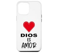 Dios es Amor - Spanish Christian Bible Verse Tee Carcasa para iPhone 12 Pro Max