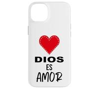 Dios es Amor - Spanish Christian Bible Verse Tee Carcasa para iPhone 14 Plus