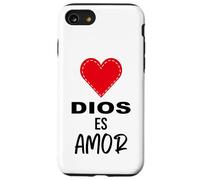 Dios es Amor - Spanish Christian Bible Verse Tee Carcasa para iPhone SE (2020) / 7 / 8
