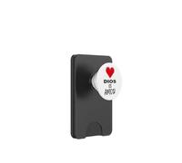 Dios es Amor - Spanish Christian Bible Verse Tee PopSockets PopWallet para MagSafe