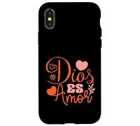 Dios es Amor, un Amor incondicional y Eterno. Carcasa para iPhone X/XS