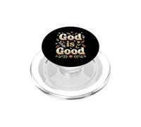 Dios es Bueno Biblia de fe Cristiana PopSockets PopGrip para MagSafe