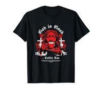 Dios es Bueno, café también Amado café Iglesia Dicho Camiseta