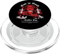 Dios es Bueno, café también Amado café Iglesia Dicho PopSockets PopGrip para MagSafe