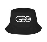 Dios Es Bueno. Gorra De Pesca Fashion Unisex Verano Exterior Sombrero De Pescador para Adolescentes Mujeres